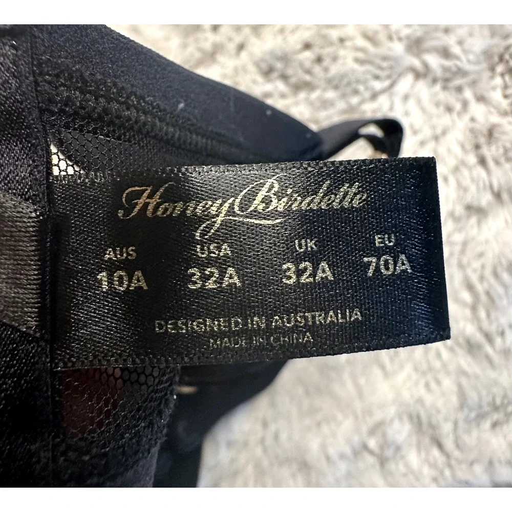 Honey Birdette KUKURO🔥🖤 Leopard Jaguar Bra 32A